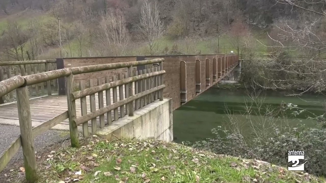 Pista ciclabile della Valle Seriana, nuovo ponte tra Cene e Fiorano