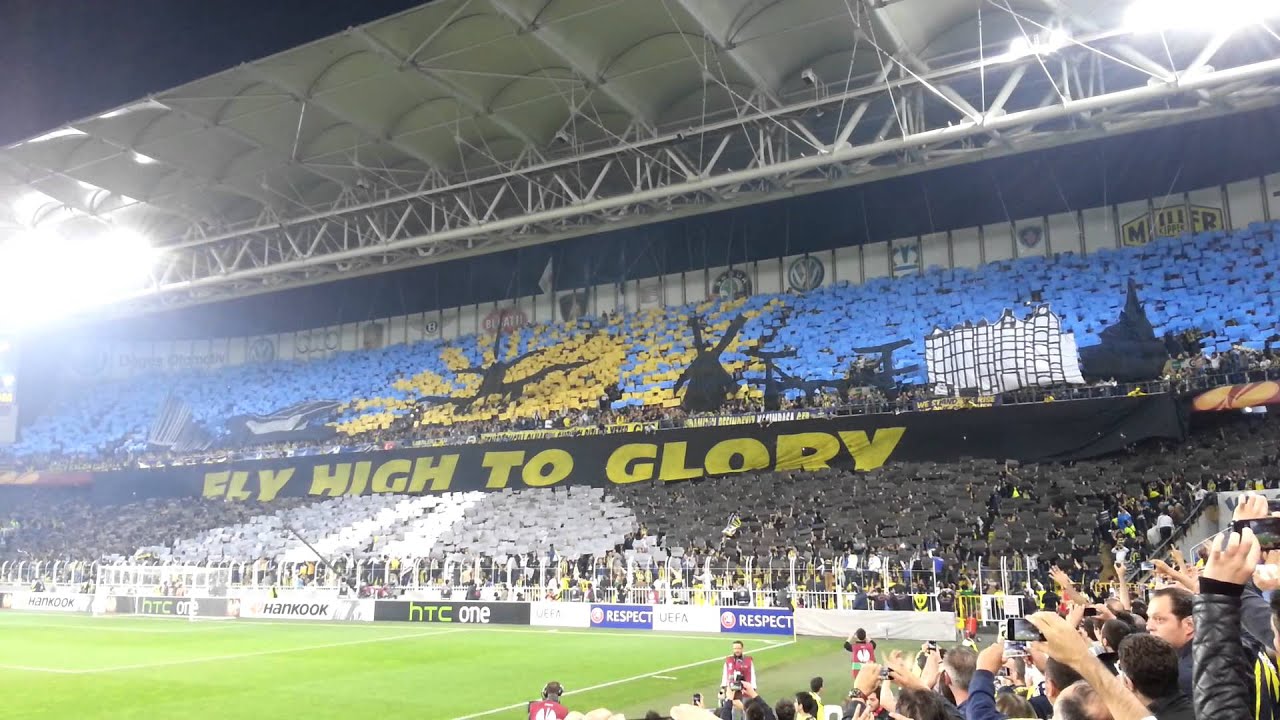 Fly High To Glory Fenerbahçe Uefa Kupası Koreografi