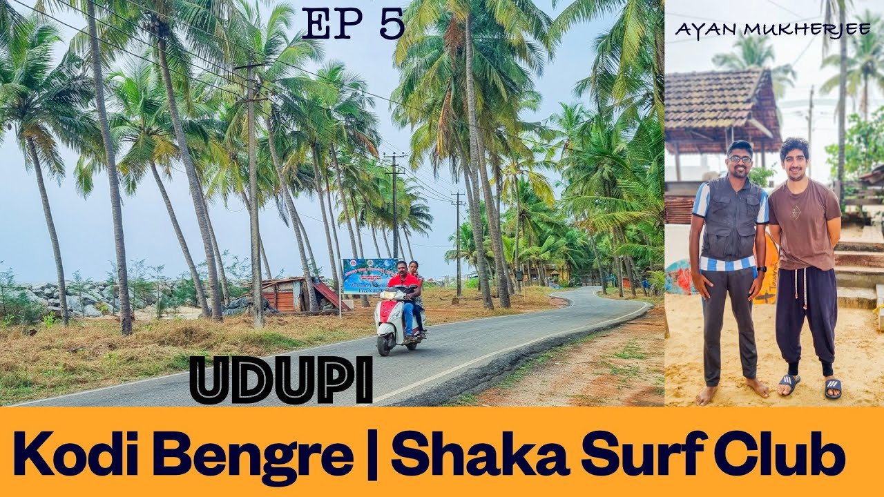Exploring Udupi- Kodi Bengre Beach | Shaka Surf Club | Ayan Mukherjee Surfing Karnataka | Konkan