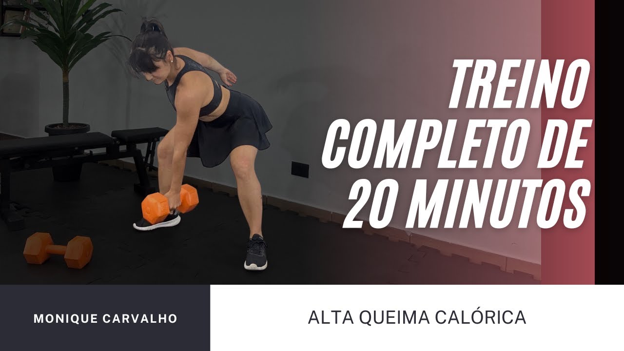 20Min | Treino Pra QUEIMAR MUITA GORDURA | Em Casa | Mulher Sarada