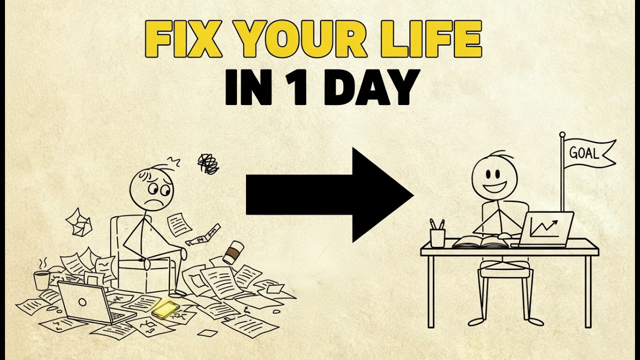 How to Fix Your Entire Life in 1 Day (Do or Die Mindset)