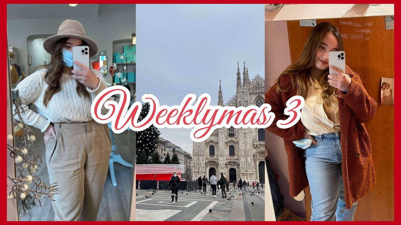 Torno in centro dopo più di un mese e inizio un nuovo lavoro✨ #weeklymas