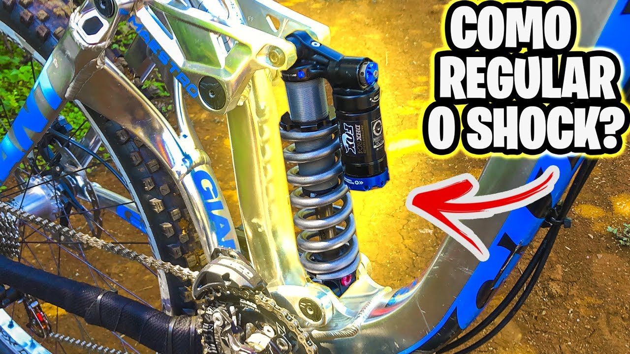 COMO REGULAR O SHOCK DA BIKE DE DOWNHILL | AJUSTANDO A SUSPENSÃO DA BIKE