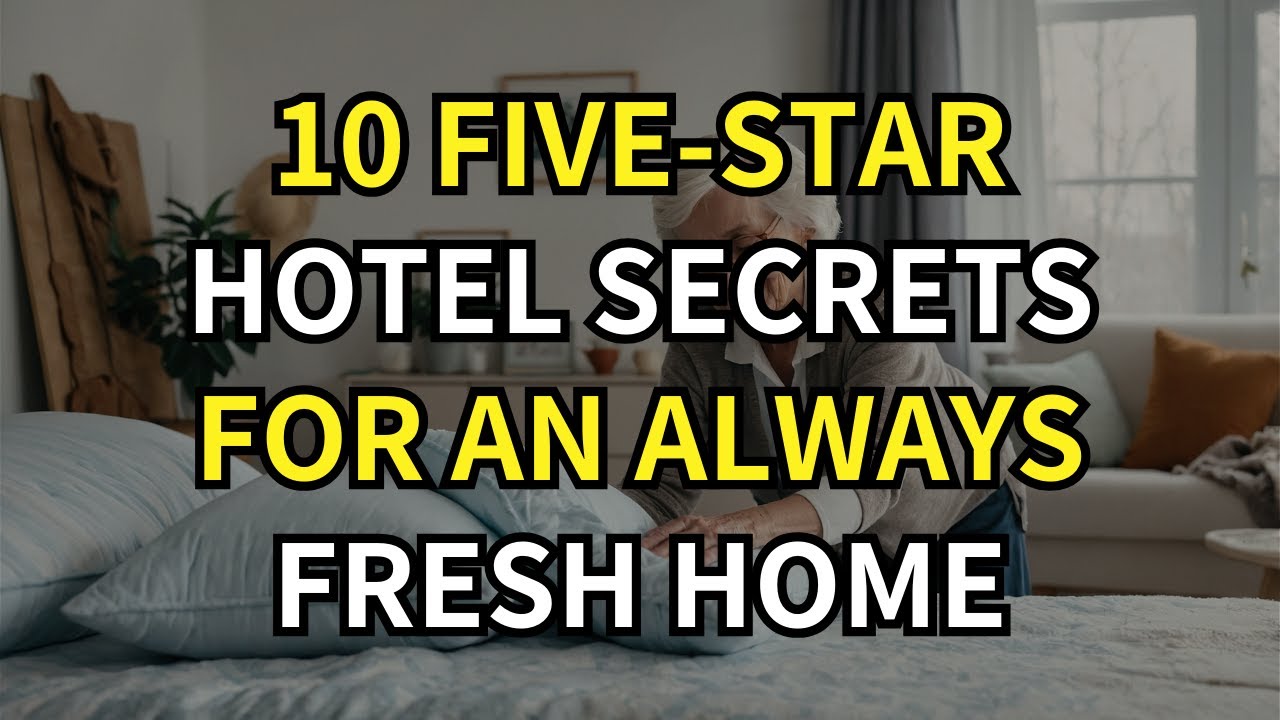 10 Five-Star Hotel Secrets to Keep Your Home Always Smelling Great