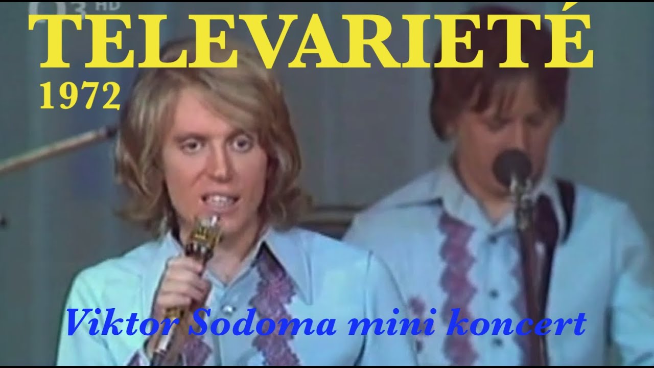 Televarieté 1972 - mini koncert Viktor Sodoma