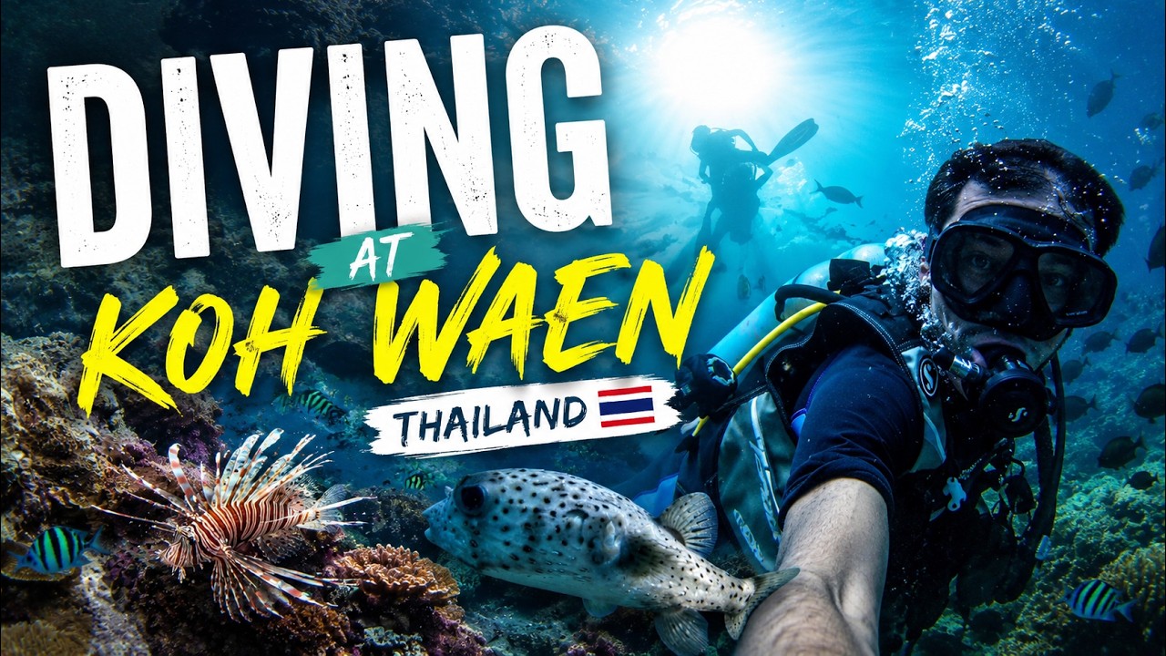 KOH WAEN scubadiving - Andaman sea - THAILAND 2025