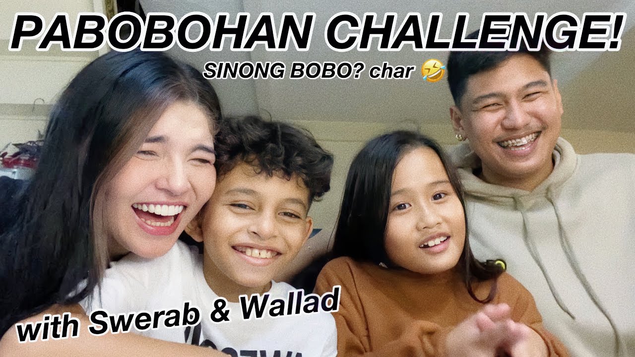 PABOBOHAN CHALLENGE with Swerab & Wallad! (LAPTRIP HAHAHA!) | Grae and Chloe