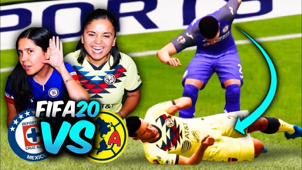 CRUZ AZUL vs AMÉRICA: DUELO DEFINITIVO en FIFA 20 | Dúo Dinámico