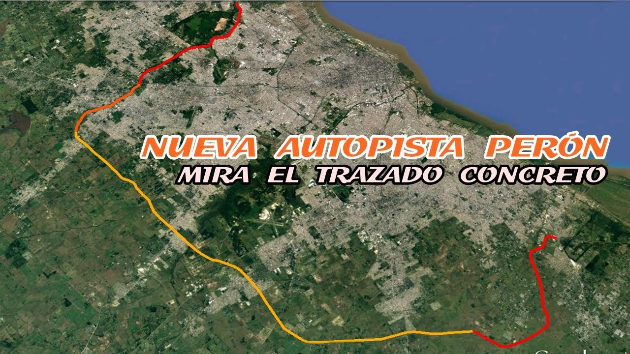 Nueva Autopista Perón - Trazado ¿Por donde pasará?