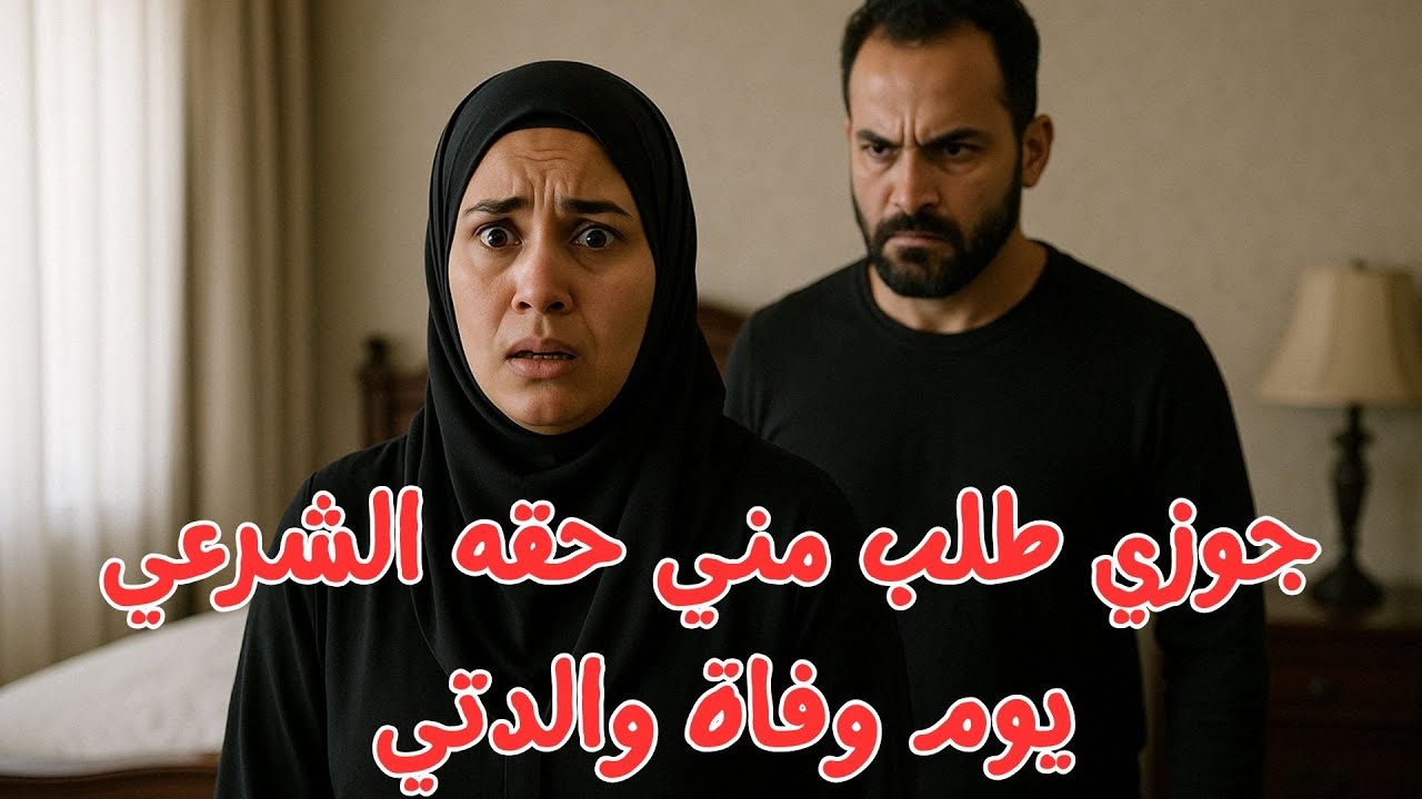 يوم وفاة والدتي جوزي طلب مني حقه الشرعي ! وبيقولي الملايكة حتلعنك لو رفضتي ؟