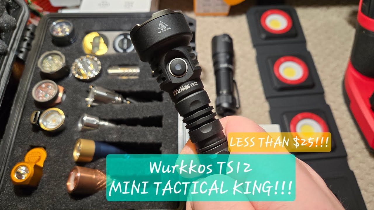 Новый WURKKOS TS12 - Миниатюрный тактический король! ЗАБЕРИТЕ МОИ ДЕНЬГИ!!!