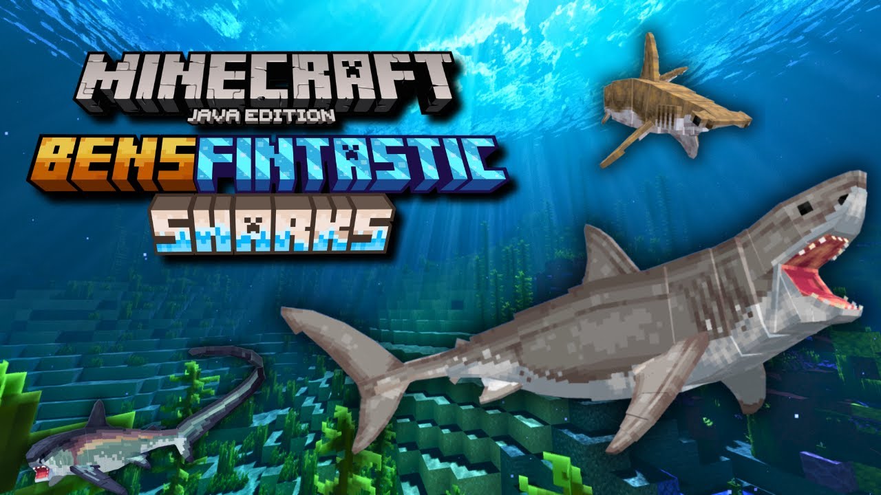 Ben Fintastic SHARKS!!! - Minecraft Mod Spotlight