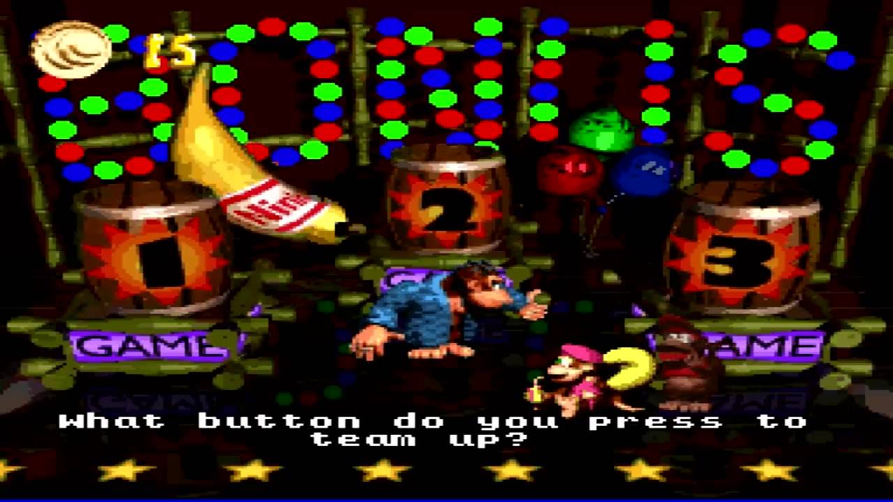 Donkey Kong Country 2 Krem Quay's Swanky Kong