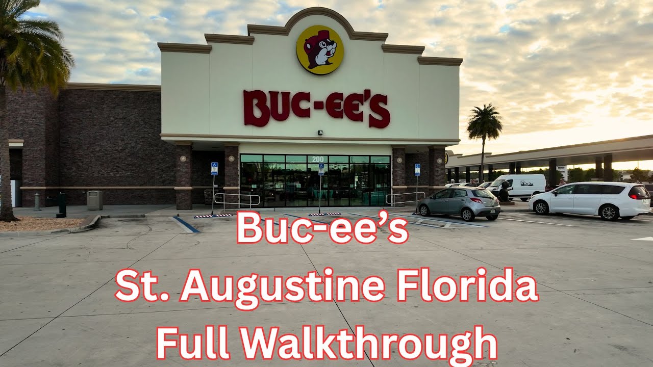 Buc-ee’s St. Augustine, FL — Full Walkthrough | Grand Circle Tour | 4K Bucees