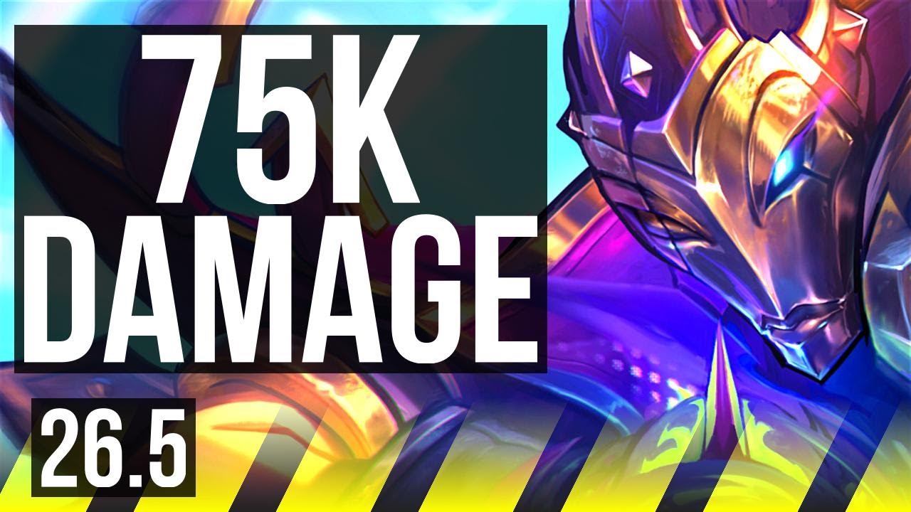JHIN & LeBlanc vs CAITLYN & Morgana (ADC) | 75K damage | EUW Grandmaster | 26.5