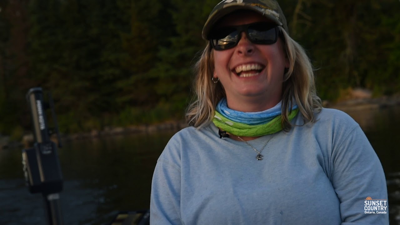 She caught her FIRST muskie in how little time?! Muskie Newbs rock the boat with Pete Maina