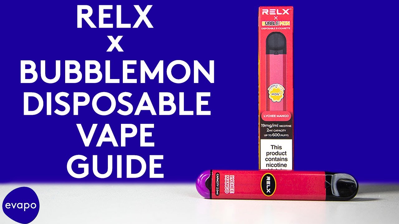 RELX X Bubblemon Disposable Vape Guide