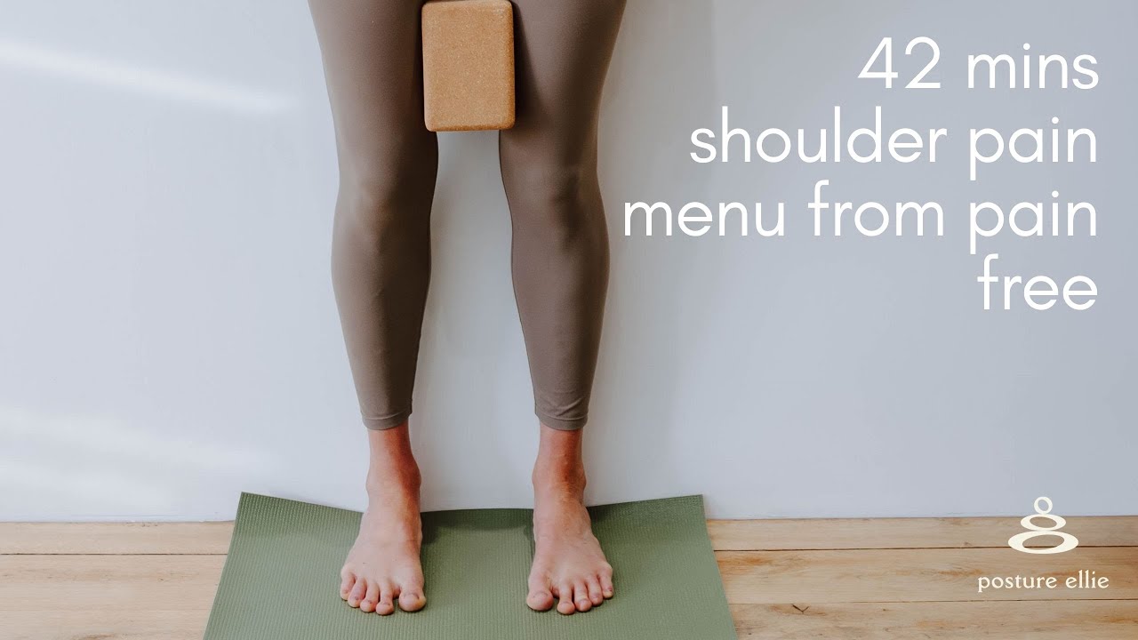 247. Меню по лечению боли в плече от 'Pain Free' | Posture Ellie