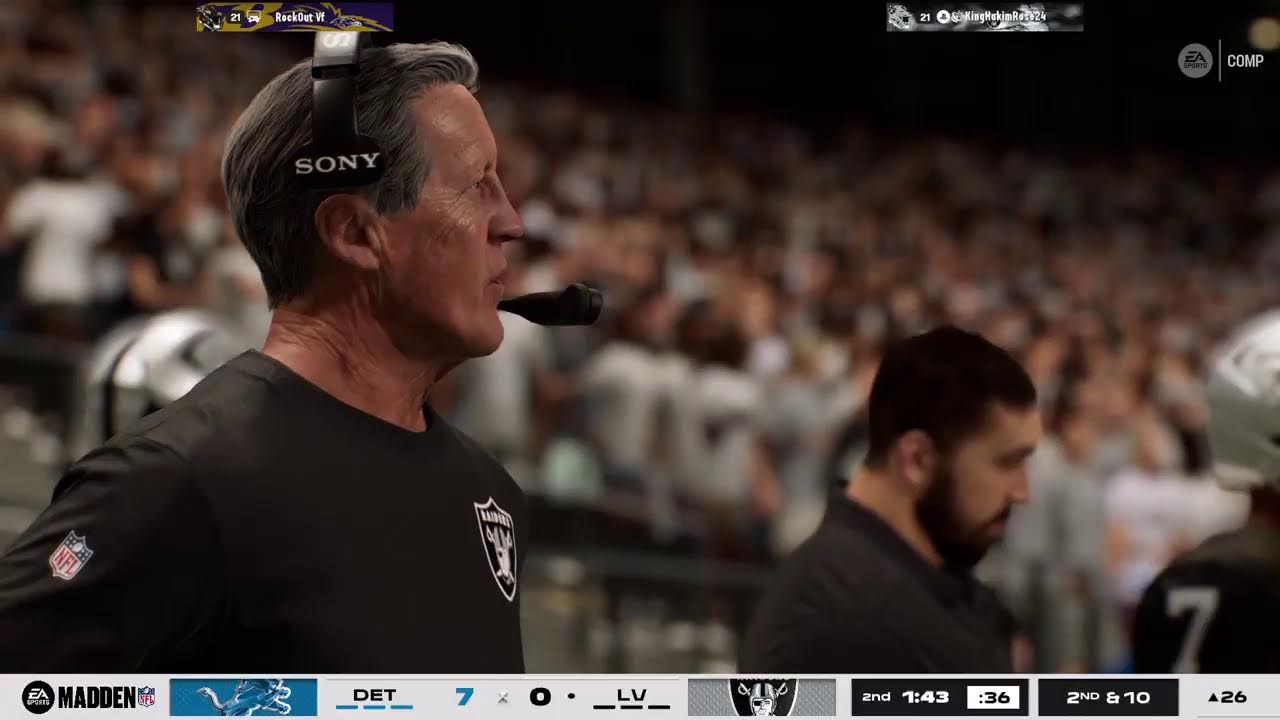 Madden NFL 26 online H2H Raiders GamePlay part 2