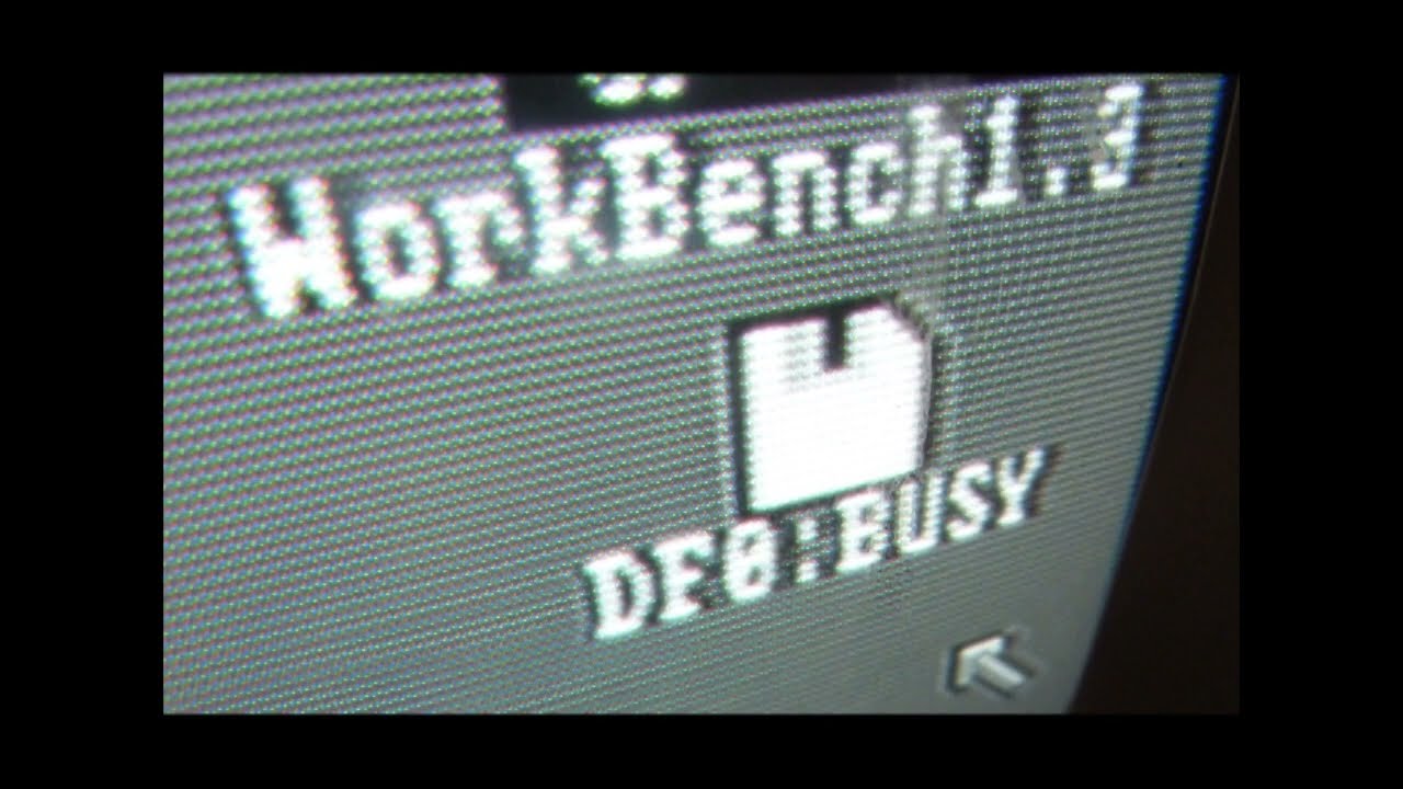GORD HIGH Amiga backup process video