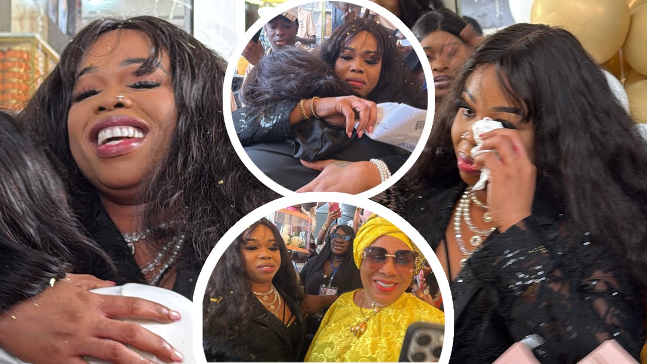 Ndeysane, la grosse surprise pour Mame Ndiaye Savon qui la fait pleurer le jour de son anniversaire