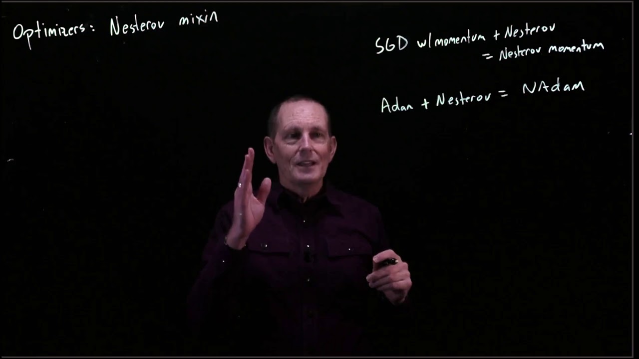 CS 152 NN&mdash;8:  Optimizers&mdash;Nesterov with momentum