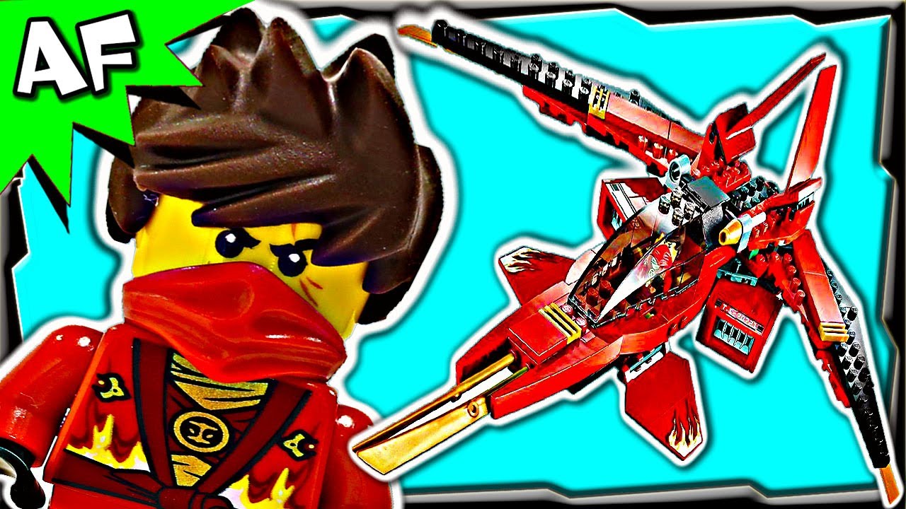 KAI FIGHTER 70721 Lego Ninjago Rebooted Animated Stop Motion Set Review