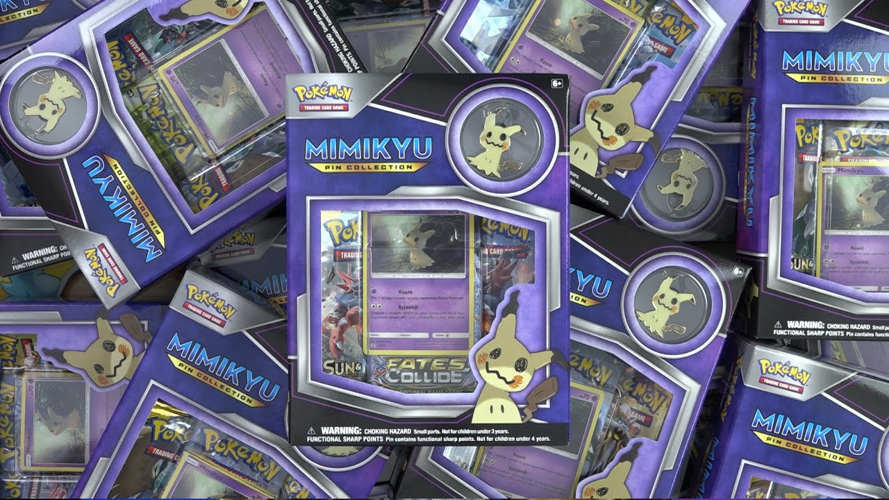 Opening 20x Mimikyu Pin Collection Boxes!