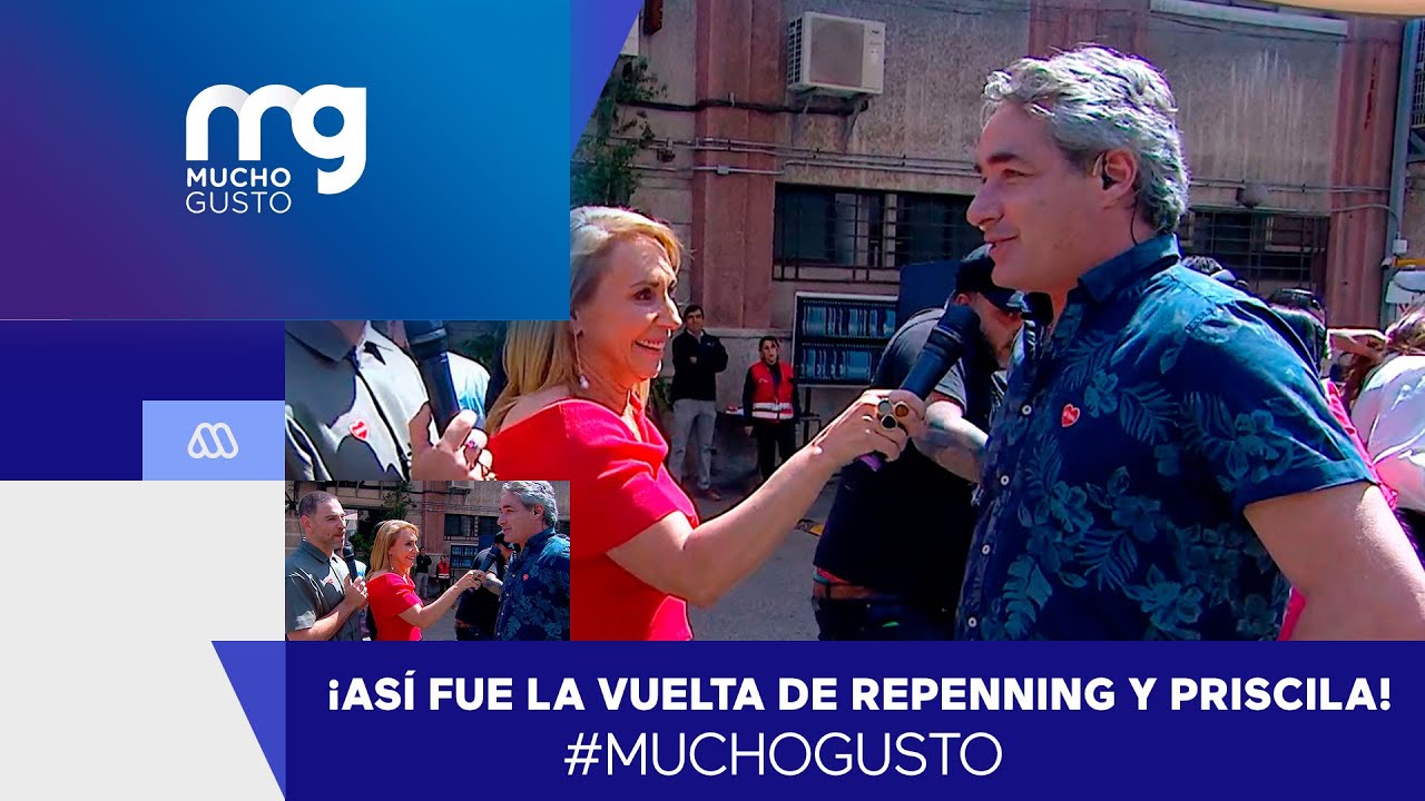 #MuchoGusto / ¡Así fue el regreso de José Luis Repenning y Priscilla a Mega por la Matinatón 2022!