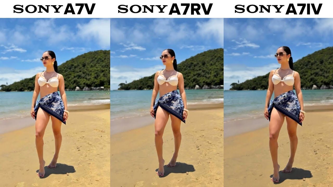 Сравнительный тест камер Sony A7V, Sony A7RV и Sony A7IV.