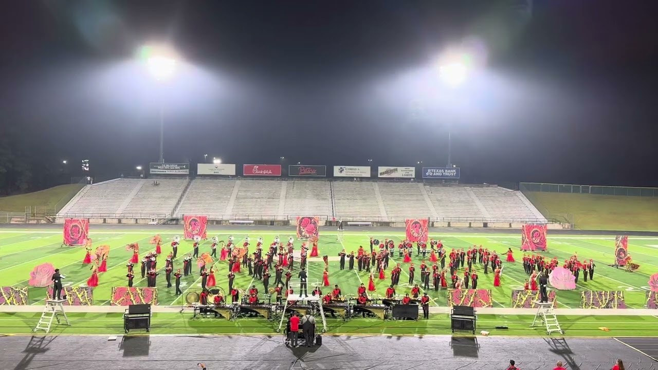 Tyler Legacy Band UIL Region Marching Competition 10-18-25