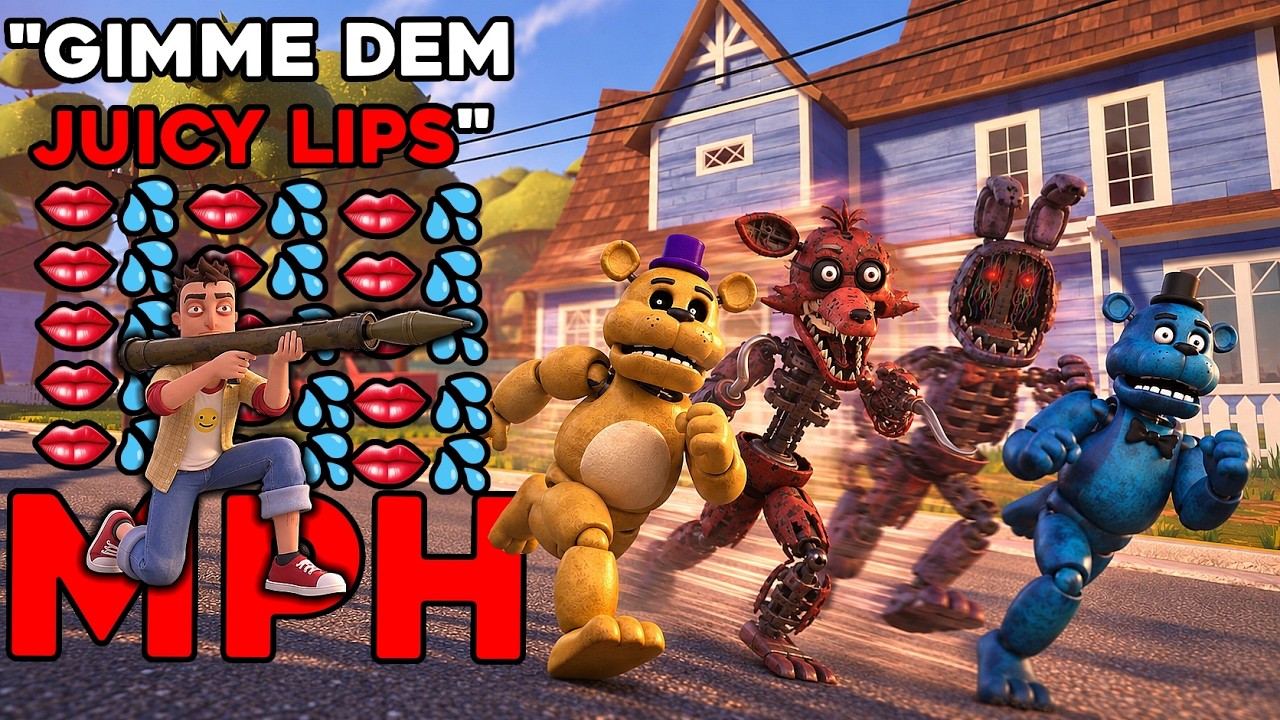 Getting MORE REVENGE on The FNAF Animatronics in Hello Neighbor