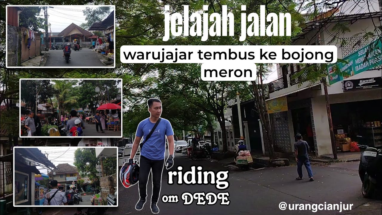 Jalan pintas dari warujajar ke bojong meron #ridingomdede #jalancianjur #bojongmeron #badutcianjur 