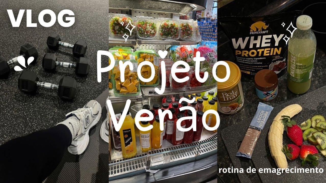 Começando meu Projeto Verão 💪 | rotina fit REAL, compras e foco total