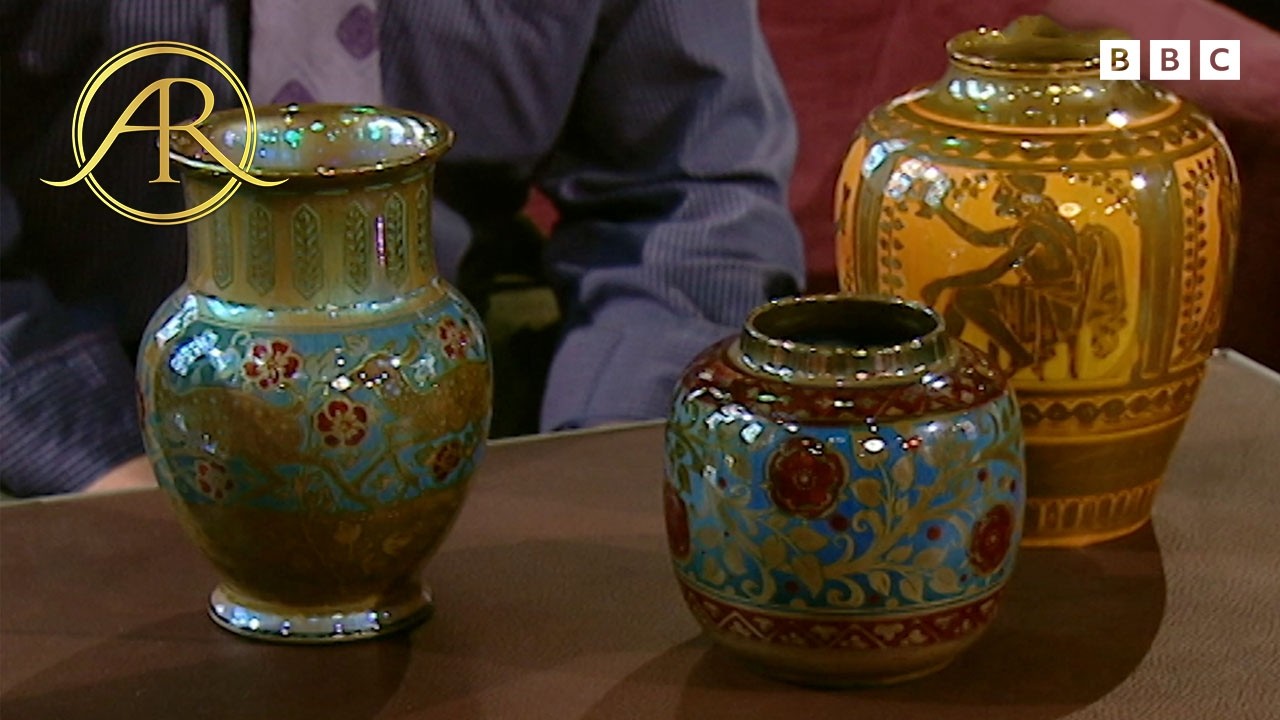 Owner Delighted As Pilkington Lancastrian Pottery Reveals Four Figure Values | Antiques Roadshow UK