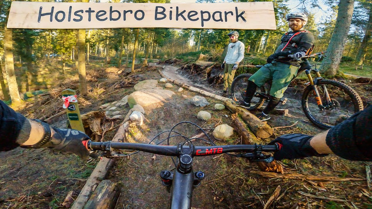 Holstebro Bikepark - Fokus p&aring; de sjove tekniske nedk&oslash;rsler