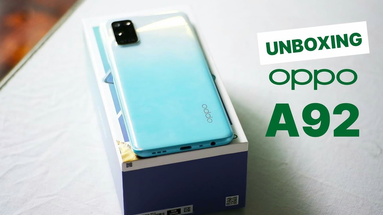 Oppo A92 - Unboxing & Set up