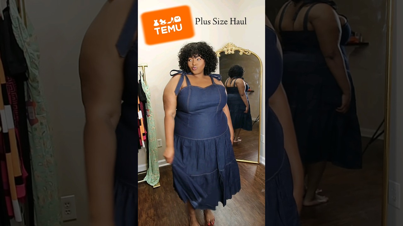 Plus Size &lrm;@temu&nbsp; try on haul #plussizetryon #temuhaul #temu