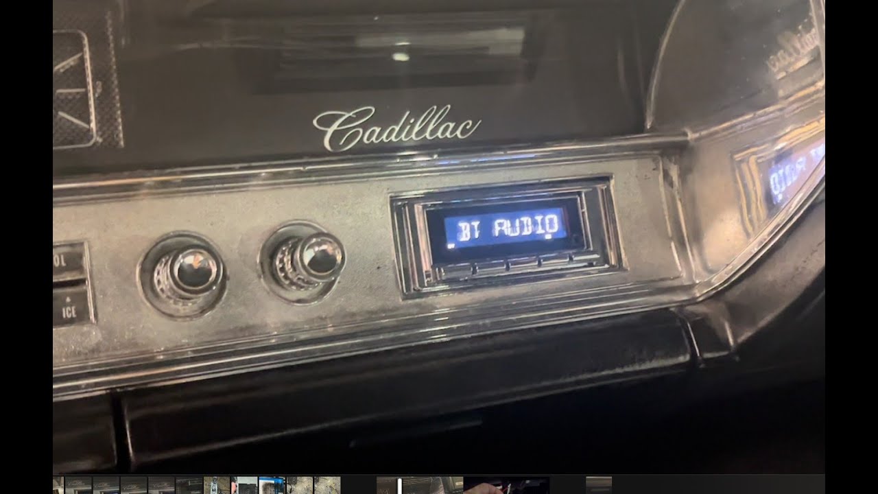 Installation and review of Custom Autosounds USA-740 with Bluetooth for your 1967 Cadillac