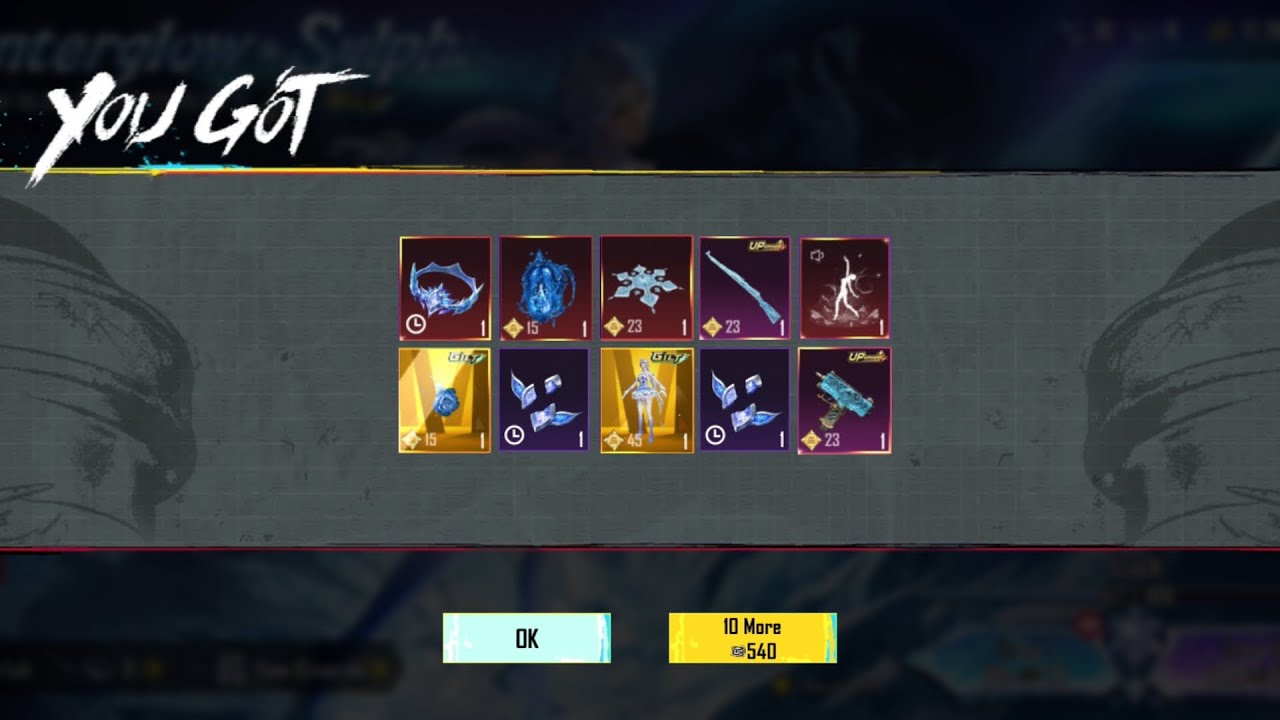 Winterglow Sylph Crate Opening Bgmi | Winterglow Sylph Set Crate Opening | Glacier Hammer UZI 