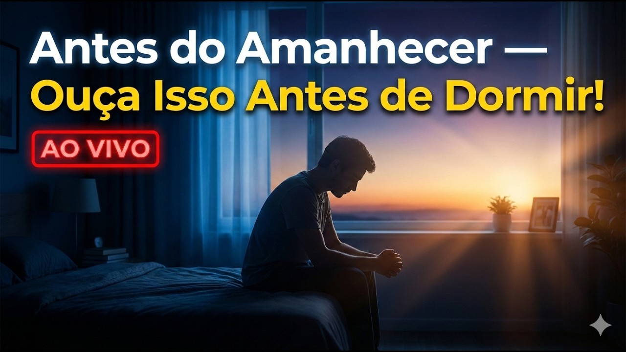 🔴 Antes do Amanhecer | Ouça Isso Antes de Dormir 🔴 AO VIVO