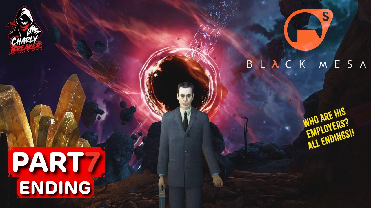 BLACK MESA Full Gameplay Walkthrough - Part 7 ENDING [HD 60FPS] - No commentary