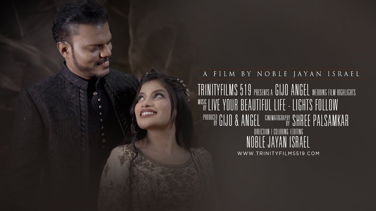 Gijo + Angel | Cinematic Wedding Film Highlights | NOBLE JAYAN ISRAEL