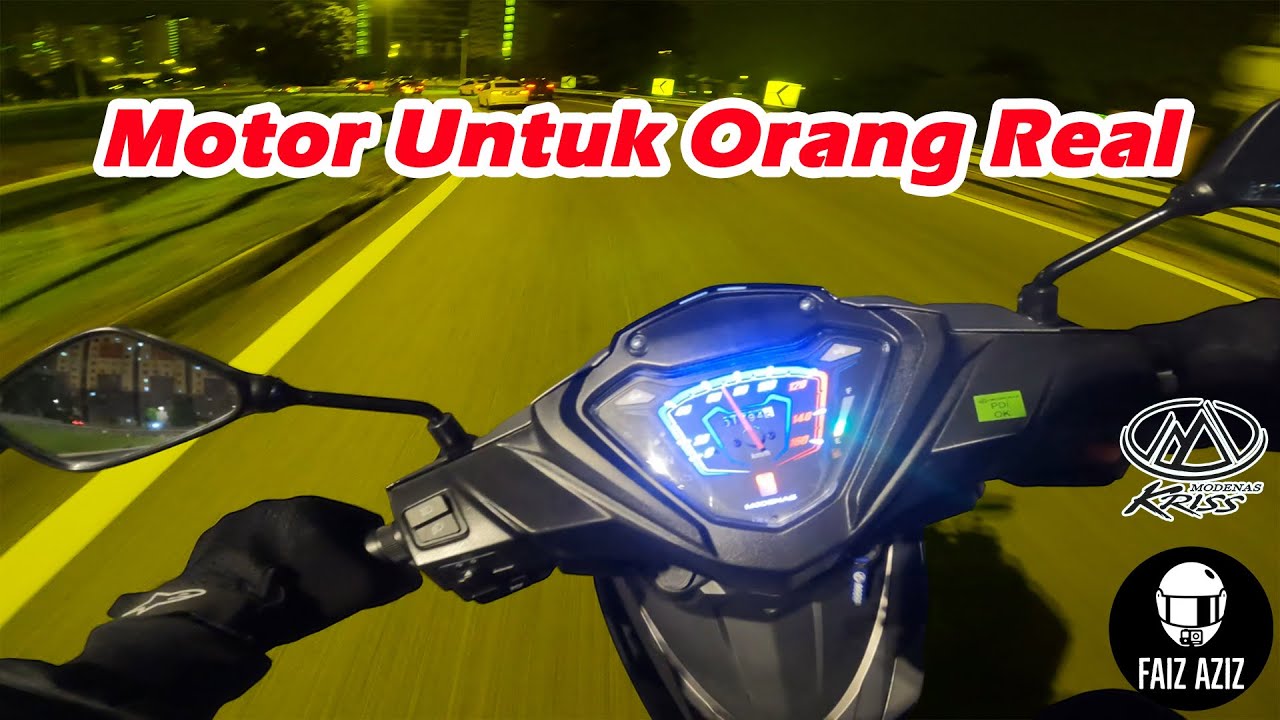Modenas Kriss 125cc – Motor Ni Tak Hype, Tapi Ramai Guna Vlog E661