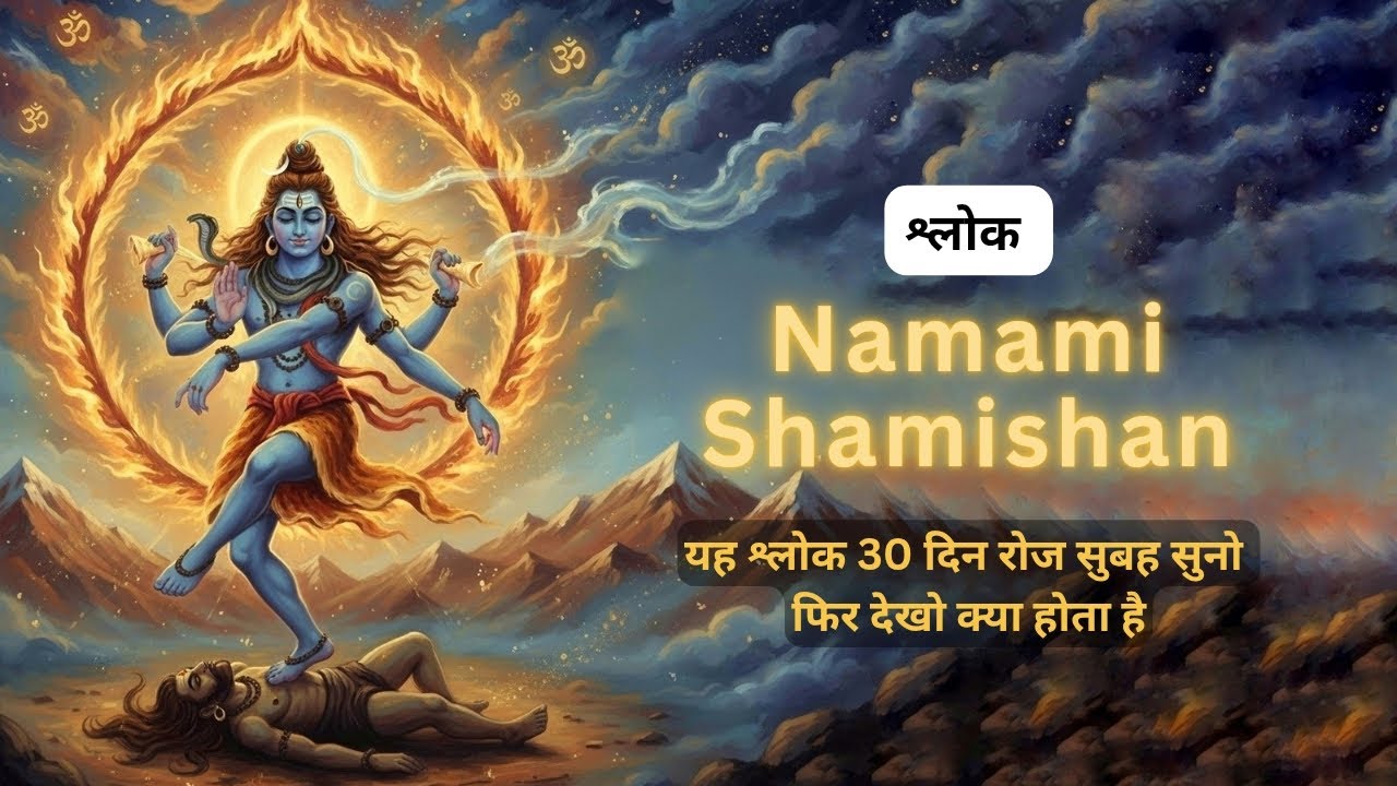 Namami Shamishan Slok With Lyrics and Meaning | Lord Shiva | Shiv Mantra #divinepower