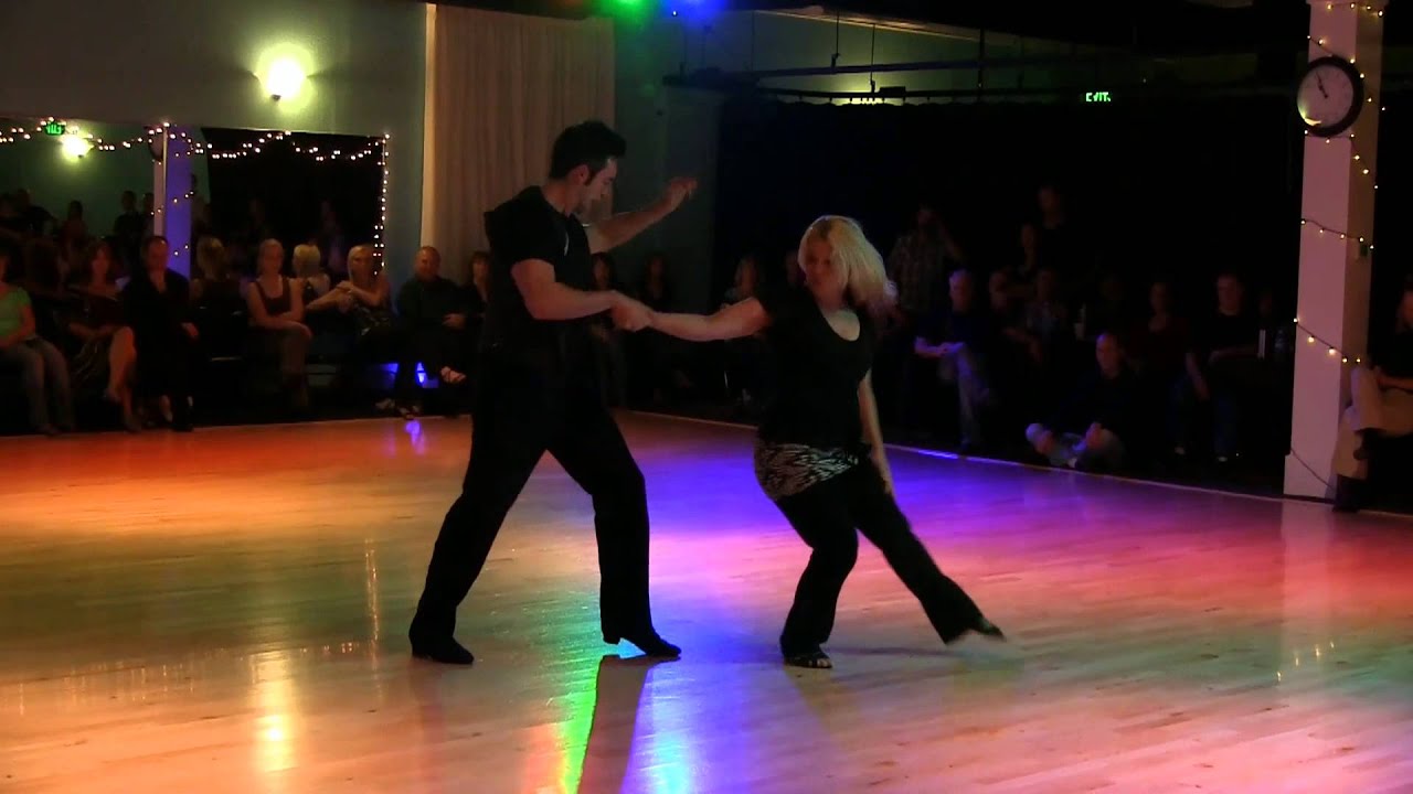 Jordan and Tatiana Saturday Night Demo Dance in Seattle
