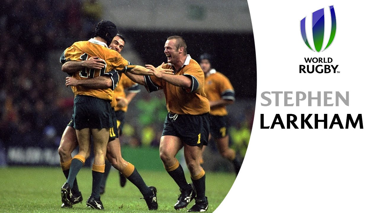 Celebrate Australia Day with Stephen Larkham's stunning drop goal at Rugby World Cup 1999