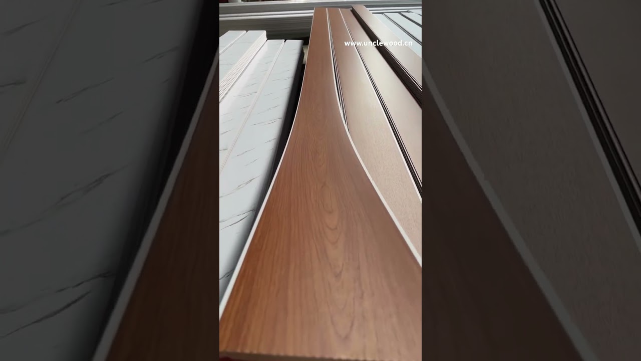 Wood Plastic Composite Wall Panel Indoos Application 