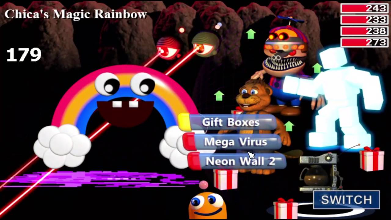 FNaF World Chica's Magic Rainbow