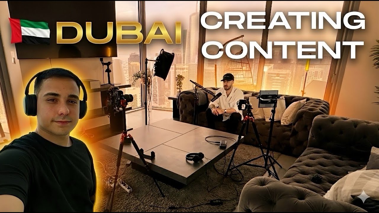 Primer día Creando Contenido en Dubái / Filming with Javi Rodríguez